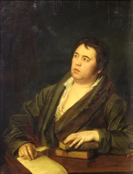 Ivan A. Krylov költő portréja, 1812